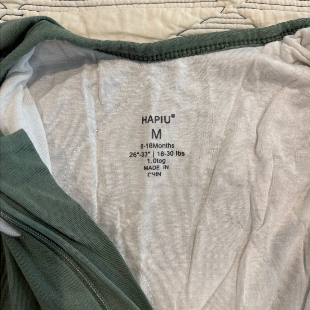 Woolino Baby Sleep Sack with Stripes - Picture 5 of 6